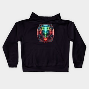 Alien-Tech Chest Reactor Kids Hoodie